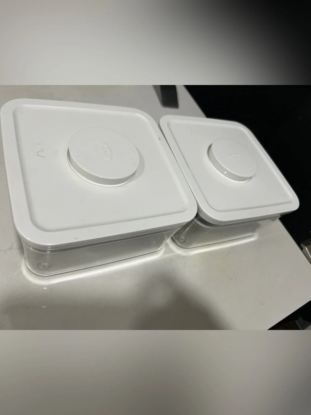 Set of 2 OXO POP Containers - Big Square Mini